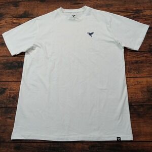 Birddogs Short Sleeve Crew Neck T-Shirt Men's‎ Large White